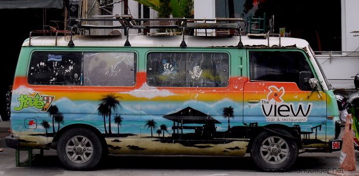 air brush bus strand