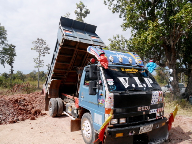 Kleinlastwagen aushub